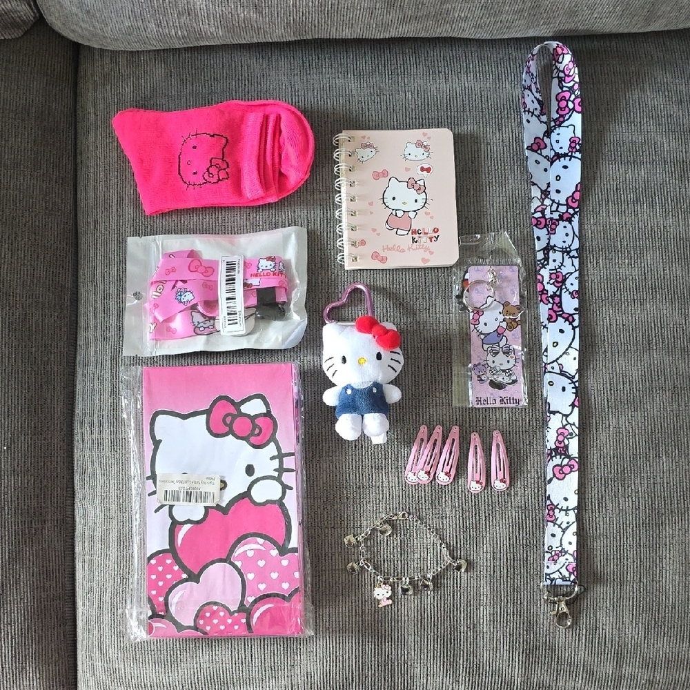 Hello Kitty Variety Gift Set, Includes 9 Items, All New